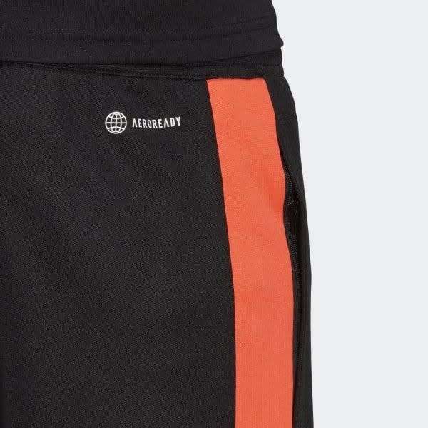 adidas Men`s TIRO ESSENTIAL PANTS Black/ Solar Red HM7923 Size Medium/Large