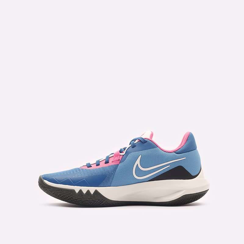 Nike Men`s Precision VI Flyease Dutch Blue/ Pink Glace DD9535 400 Size UK 7 (SA 7)