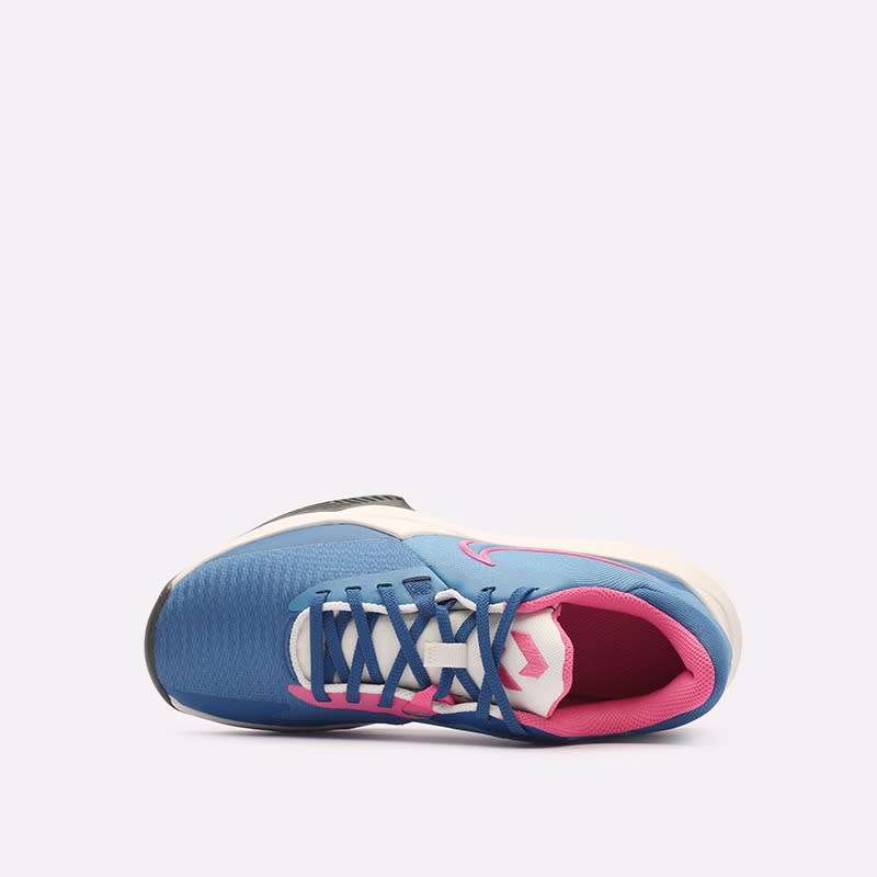 Nike Men`s Precision VI Flyease Dutch Blue/ Pink Glace DD9535 400 Size UK 7 (SA 7)