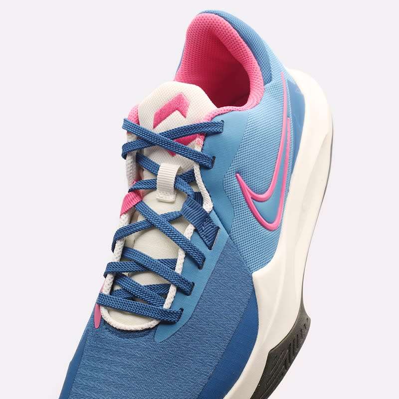 Sneakers - Nike Men`s Precision VI Flyease Dutch Blue/ Pink Glace ...