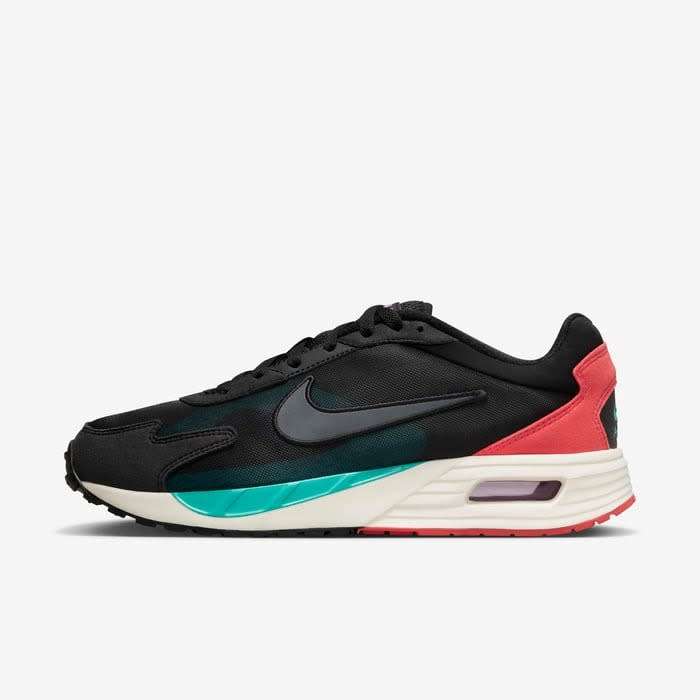 Nike Men`s Air Max Solo Black/Clear Jade II/Vivid Sulphur DX3666 001 UK 11 (SA 11)
