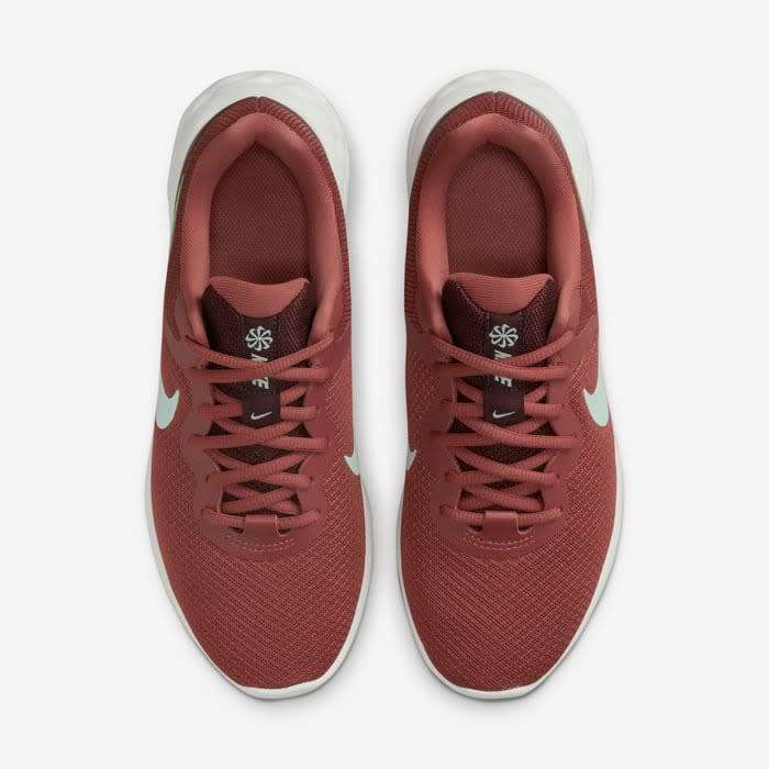 Nike Women's Revolution 6 NN Canyon Rust/Burgundy/ Mint Foam DC3729 602 Size UK 5/6 (SA 5/6)