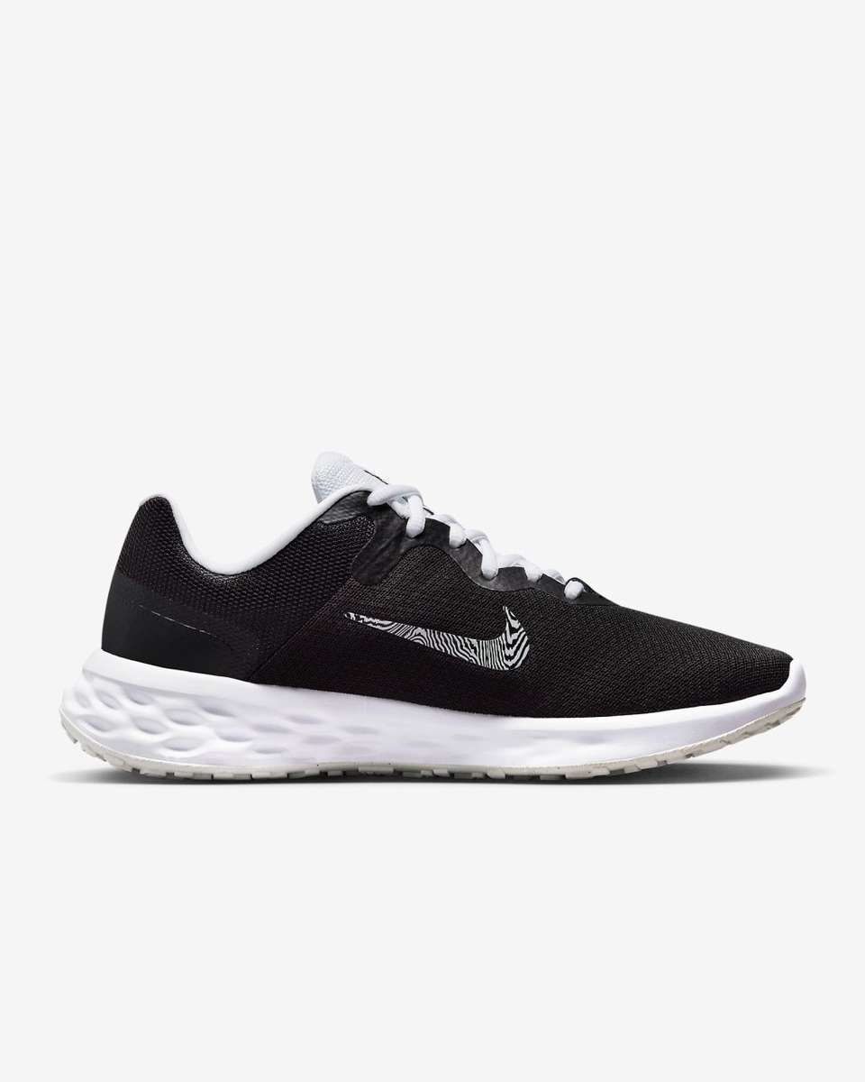 Nike Women's Revolution 6 NN Premium Black/White DR9960 001 Size UK 7 (SA 7)