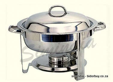 New Arrivals - CHAFING DISH ROUND SHAPE - 4 Litre Capacity