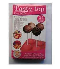 Tasty Top Cake Pops Silicone  molds With 16 Pcs Stick Gift Box