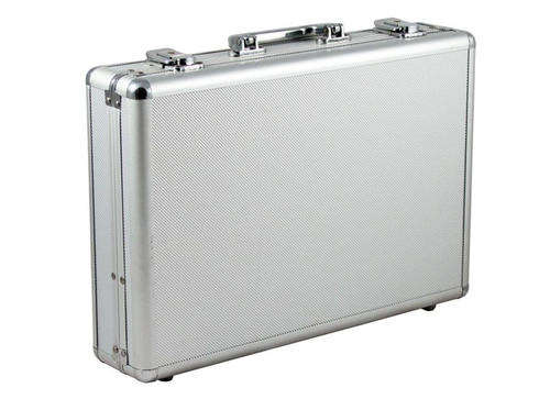 Lockable Aluminuim watch case with velevet finishes 15 compartments to store your elegant watches