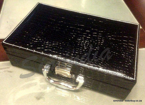 New Arrivals - 12 Compartment Velvet Finish luxurious lockable Watch/Jewellery Box