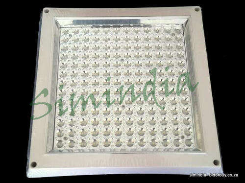 156 LED - 13W White Light Square Built-in Type Ceiling Lamp - White - 2 UP for Grabs