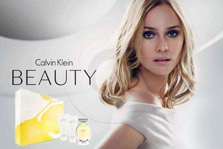 Calvin Klein Beauty for Women 3 Piece Set- Includes Parfum Spray, Skin Lotion & Bath n shower creme