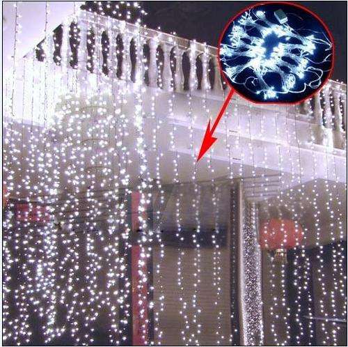 New Arrivals - Fairy HUGE Curtain Lights 5 x 1 meter - WHITE