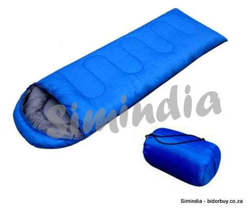 Camping Outdoor Envelope Sleeping Bag (Assorted Colours)
