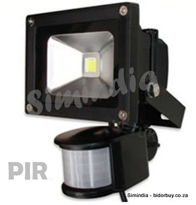 10W LED Floodlight With PIR sensor motion detector