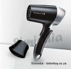 Remington Travel Hair Dryer 1400W - Dual Voltage 120/240V