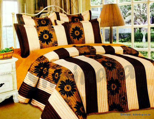 New Arrivals Queen Size Bedspread Superior Blend Satin 6 Piece Set