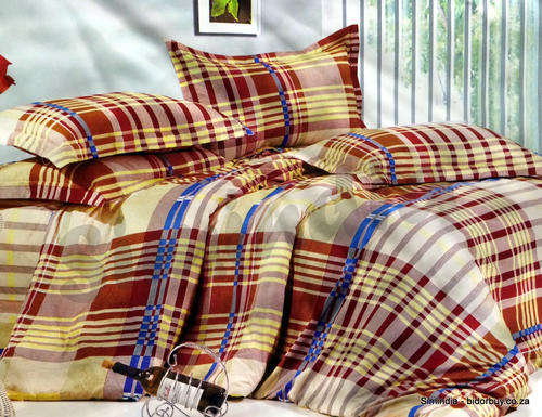 6 Piece Queen Size Cotton Feel Duvet Cover Set