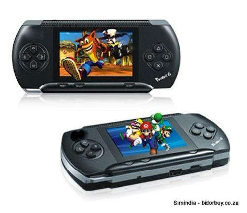 Pocket Hand Held Game Console - Black Colour