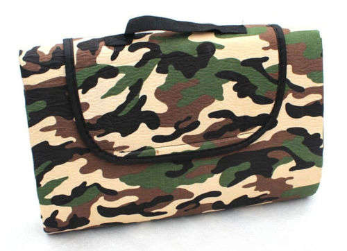 Waterproof Outdoor Camouflage Picnic Pad / Beach Sleep Mat Cushion