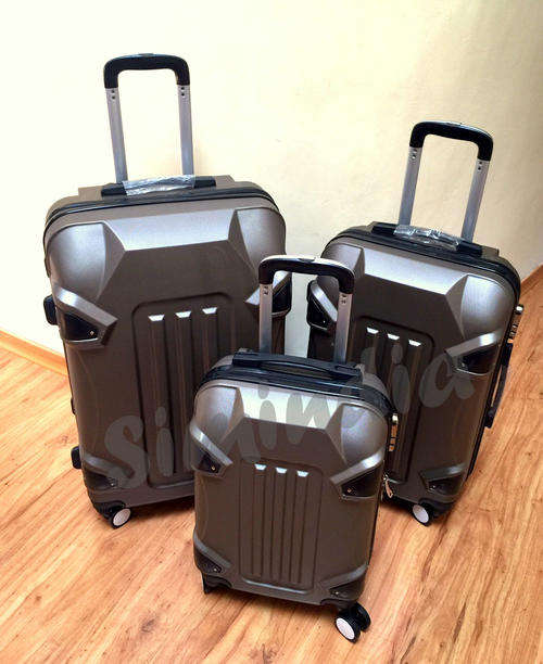 Set of 3 Suitcases Travel Trolley Luggage, ABS with Universal Wheels - Travel in Style