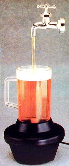 MAGIC BEER MUG WATER FOUNTAIN novelty lamps tricks lite