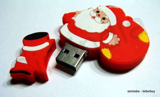 Santa Clause shape USB Flash Drive - 16GB - New Arrival