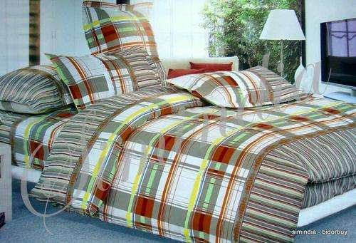 New Queen 8 pcs Printed Duvet Cover Set