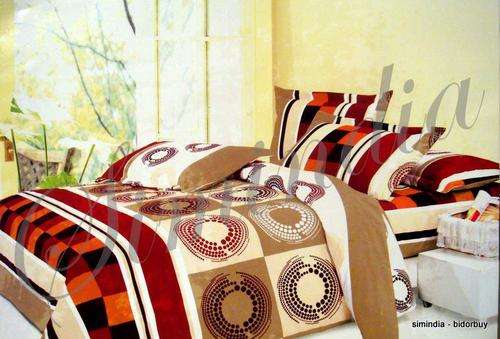 New Arrivals Excellent Quality pure cotton  Queen 6 pcs Printed Duvet Cover Set