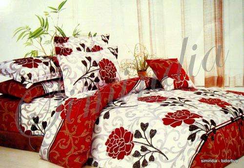 New Arrivals Excellent Quality pure cotton  Queen 6 pcs Printed Duvet Cover Set