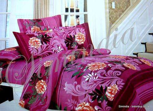 New Arrivals Excellent Quality pure cotton  Queen 6 pcs Printed Duvet Cover Set