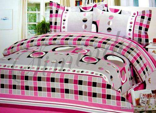 New Arrivals Queen 6 pcs Printed Duvet Cover Set