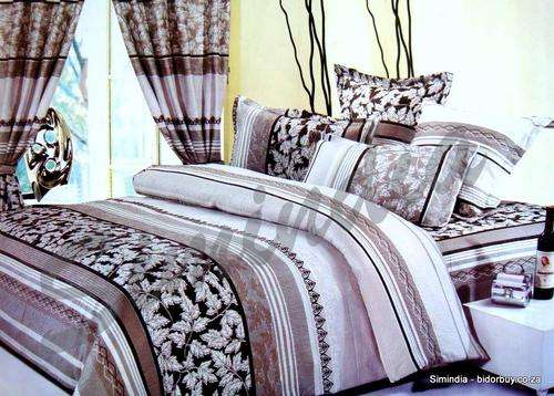 Import Quality soft cotton touch Seersucker Double 6 pcs Printed Duvet Cover Set