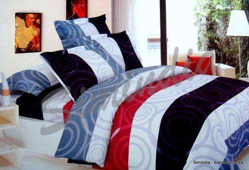 Super Soft Heavy  Excellent Import Quality  Cotton Queen 6 pcs Printed Duvet Cover Set