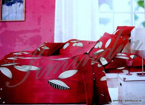 Super Soft Heavy  Excellent Quality  Cotton Queen 6 pcs Printed Duvet Cover Set