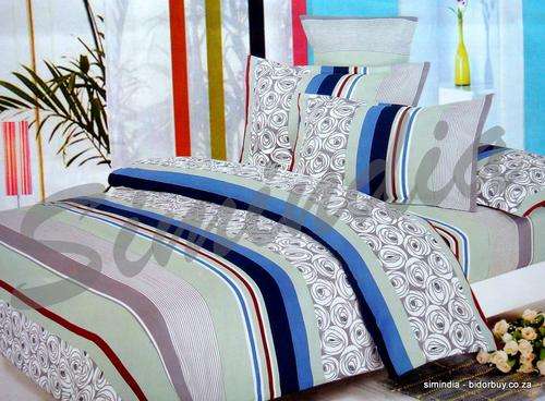 Super Soft Heavy  Excellent Quality  Cotton Queen 6 pcs Printed Duvet Cover Set