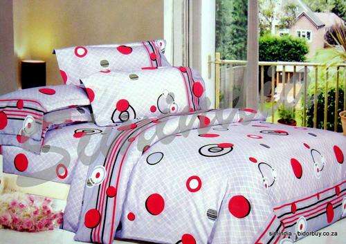Super Soft Heavy  Excellent Quality  Cotton Queen 6 pcs Printed Duvet Cover Set