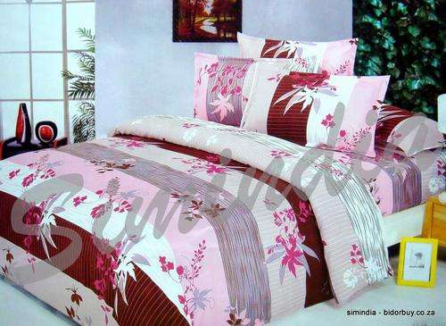 Perfect For Summers Super Soft Heavy  Excellent Quality  Cotton Queen 6 pcs Printed Duvet Cover Set