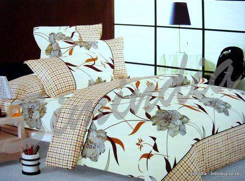 New Arrivals Import Quality  Seersucker Queen 10 pcs Printed Duvet Cover Set