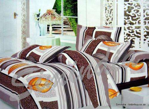 Super Soft Heavy Excellent Quality pure cotton  Queen 6 pcs Printed Duvet Cover Set