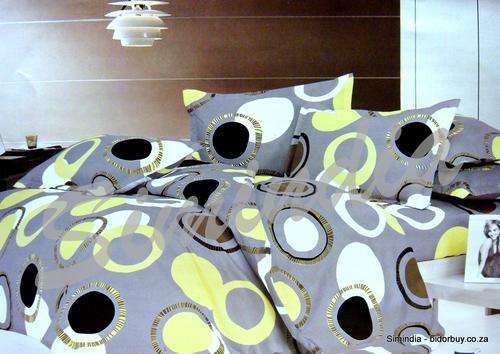 New Arrivals Import Quality  Seersucker Queen 10 pcs Printed Duvet Cover Set