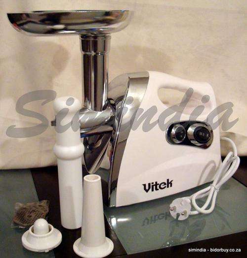 HEALTHY OPTION MEAT GRINDER, MINCER, SAUSAGE 2500W REVERSE FUNCTION 1.5KG GROUND MEAT/ MIN