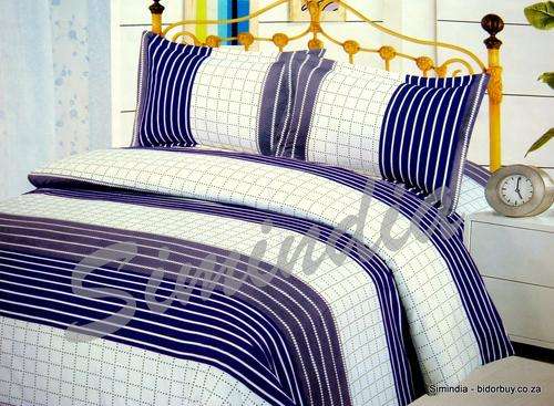 New Arrivals Import Quality  Seersucker Queen 10 pcs Printed Duvet Cover Set