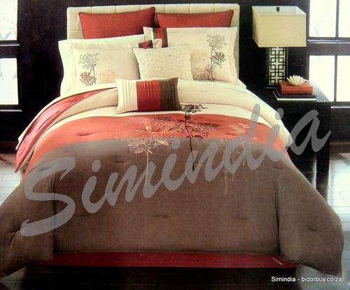 Queen size Bedspread Superior Luxurious 8 piece heavy comforter set