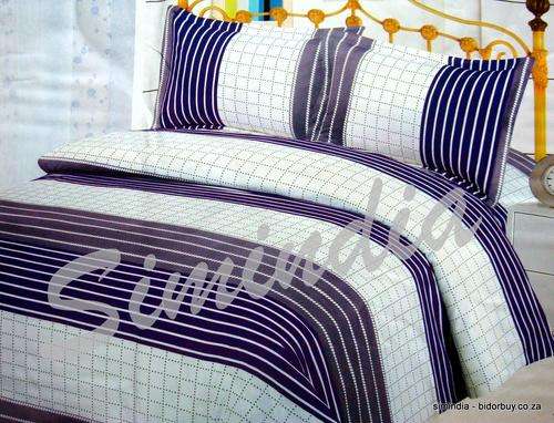 New Arrivals Import Quality  Seersucker Queen 10 pcs Printed Duvet Cover Set