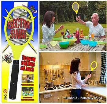 Electronic bug Catcher Racquet
