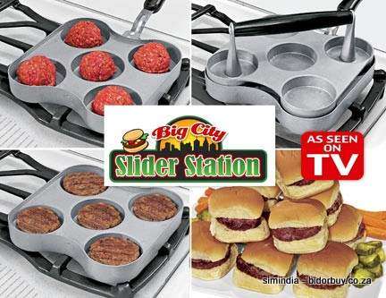 Big City Slider Station Make Delicious Restaurant Style Burgers in Minutes everytime