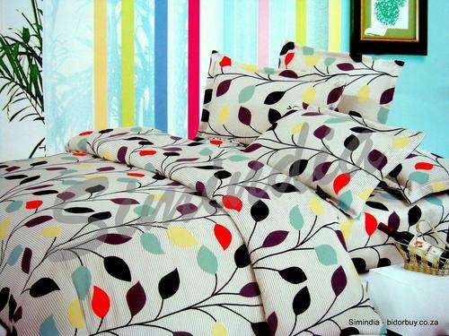 New Arrivals Excellent Import Quality  cotton  Queen 6 pcs Printed Duvet Cover Set