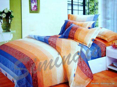 New Arrivals Import Quality  Seersucker Queen 10 pcs Printed Duvet Cover Set