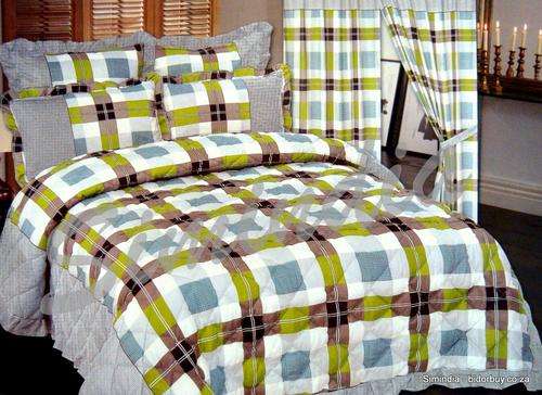New Arrivals Excellent Import Quality Queen Size 9 pcs Printed Bedspread Set