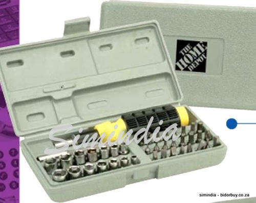 40 - Piece Screwdriver Bit and Socket Set