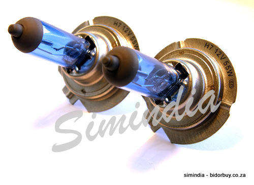 New Arrivals Super White H7 12V60/55W Bulbs (PAIR)