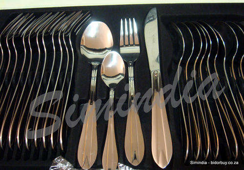 New Arrivals for XMAS Superior Quality Heavy Stunning 72 Pcs Cutlery Set in Leatherette Case